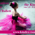 Kindertanz und Balletttanz Flyer